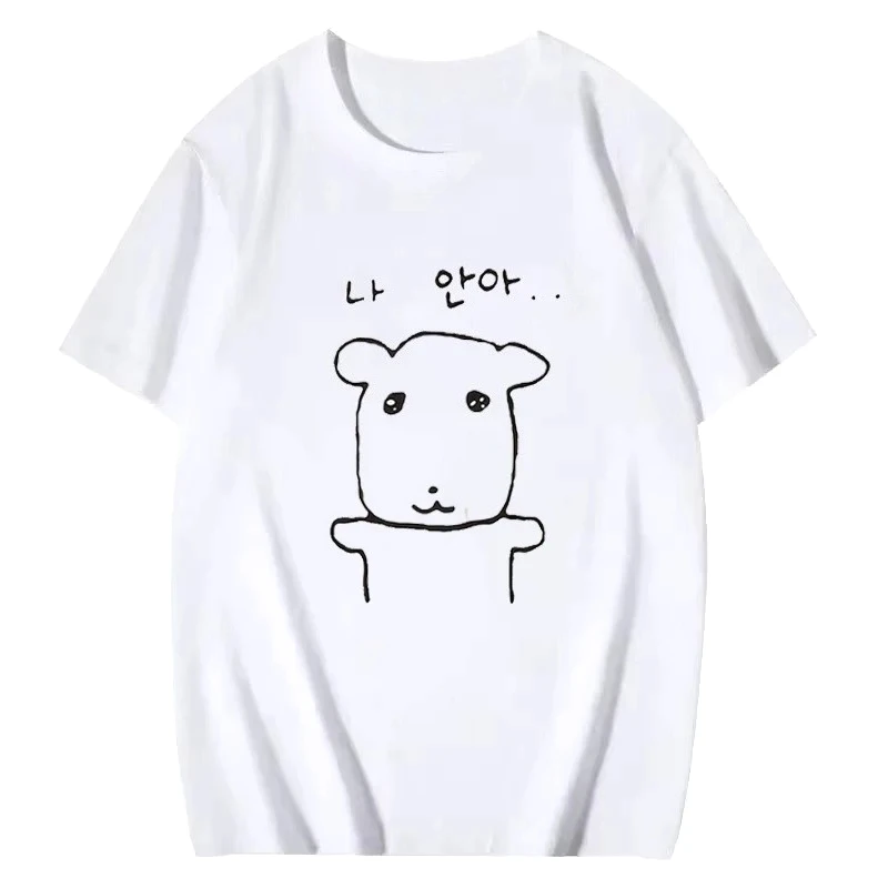 Camiseta Feminina 2026 com Est - Summer Clothing Drawing avaliação e preço